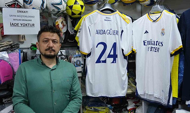 Arda Güler'in formaları yok satıyor