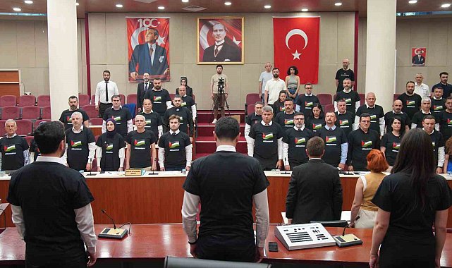 Avcılar Filistin için tek yürek