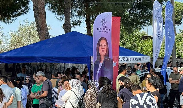 Aydın Büyükşehir Belediyesi YKS'ye katılan adayları yalnız bırakmadı