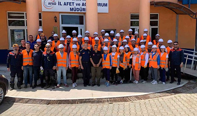 Aydın Gençlik ve Spor İl Müdürlüğü personelleri arama-kurtarma eğitimi aldı