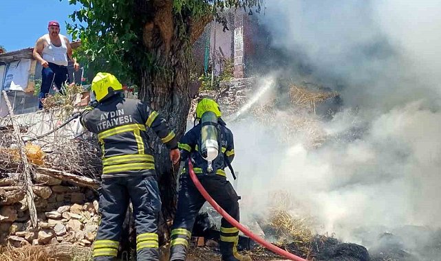 Aydın itfaiyesi 24 saatte 59 yangına anında müdahale etti
