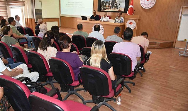Aydın'da Coğrafi Bilgi Sistemi Portalı Uygulamaları Toplantısı düzenlendi