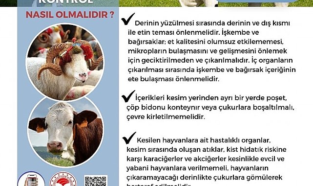Aydın'da kurban keseceklere uyarılarda bulunuldu