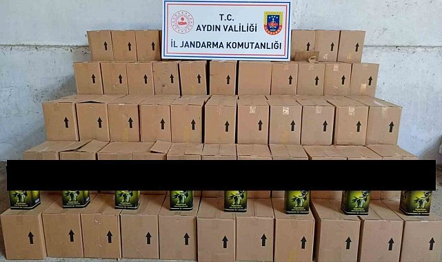 Aydın'da sahte zeytinyağı operasyonu