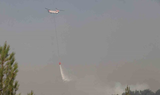 Babadağ'da 30 yayla evi boşaltıldı, Skorsky ve Chinook helikopterler desteğe geldi