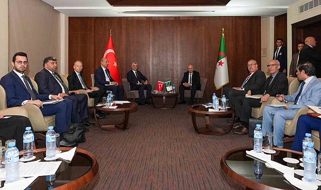 Bakan Bolat, Cezayirli mevkidaşı Zitouni ile görüştü