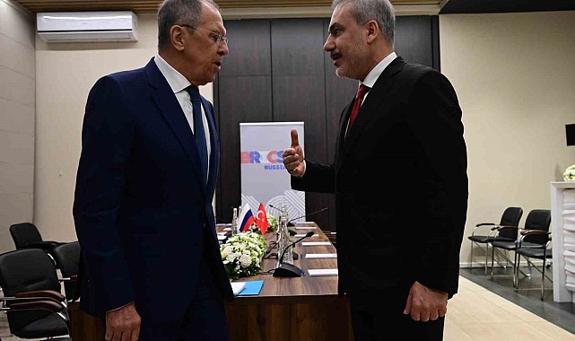 Bakan Fidan, Rus mevkidaşı Lavrov ile görüştü
