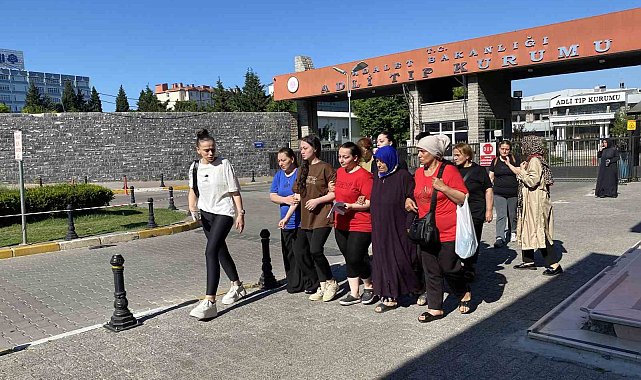 Balıkçılar tarafından cansız bedeni bulunan kızın cenazesi Adli Tıp Kurumu'ndan alındı