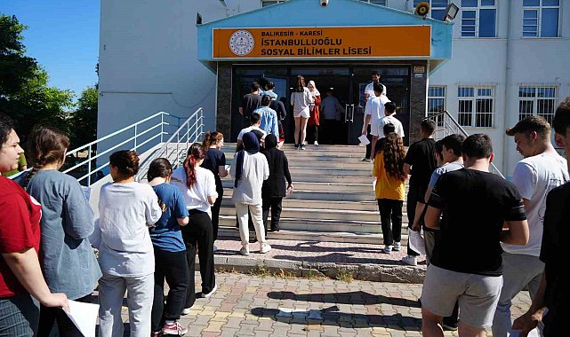Balıkesir'de YKS heyecanı