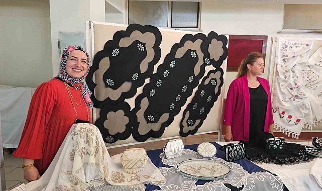 Bandırma'da el emeği sergisi ilgi gördü