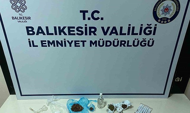 Bandırma'da narkotik operasyonunda 2 kişi gözaltına alındı