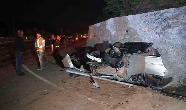 Bartın'da feci kaza: 3 ölü 2 yaralı