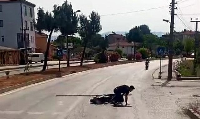 Bartın'da ilginç kaza