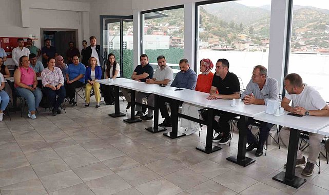 Başkan Arıcı, Kurban Bayramı dolayısıyla belediye personeli ile bayramlaştı