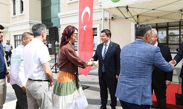 Başkan Aydın personel ile bayramlaştı