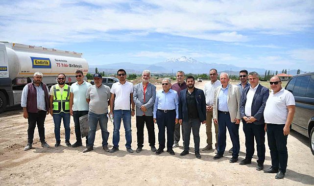Başkan Büyükkılıç: "Düzenli, planlı, doğayla iç içe olan bir semt ortaya çıkacak"