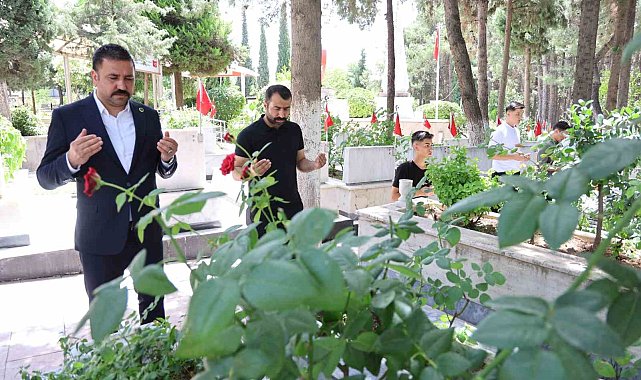 Başkan Nar, "Rabbim bizleri şehitlere layık kardeş olmayı nasip etsin"