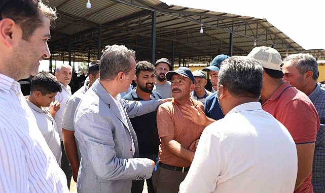 Başkan Yetişkin'den arife mesaisi