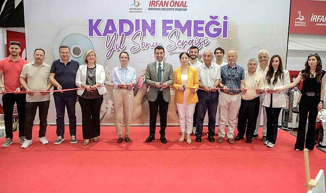 Bayraklılı kadınlarının yıl sonu sergisinde Filistin vurgusu