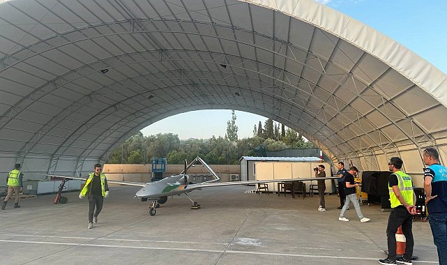 Bayraktar TB2 İnsansız Hava Aracı Antalya'da orman yangınlarına savaş açtı