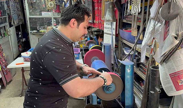 Bıçakçılarda Kurban Bayramının yoğunluğu başladı