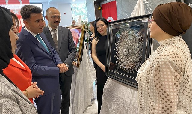 Bilecik'te el emeği göz nuru eserler büyük beğeni topladı