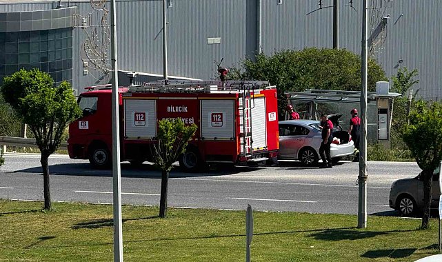 Bilecik'te elektrikli bisikletin devrilmesi sonucu 2 kişi yaralandı