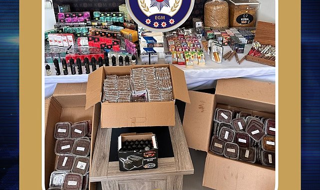 Bingöl'de kaçak sigara ve malzemeler ele geçirildi