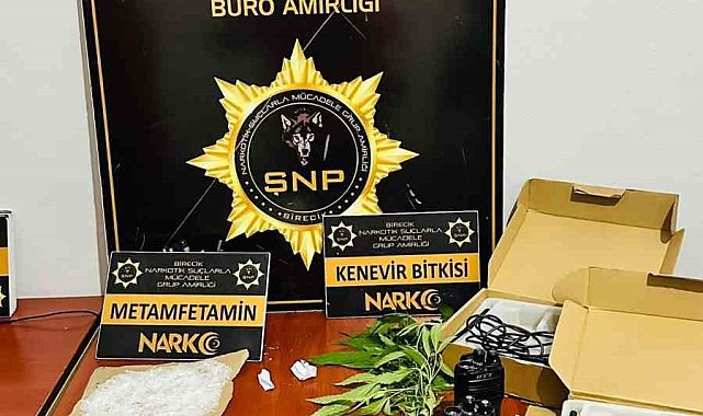 Birecik'te uyuşturucu operasyonunda 1 gözaltı