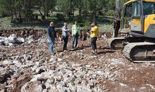 Bölge Müdürü Erdal Dingil, Domaniç ve Altıntaş'ta incelemelerde bulundu