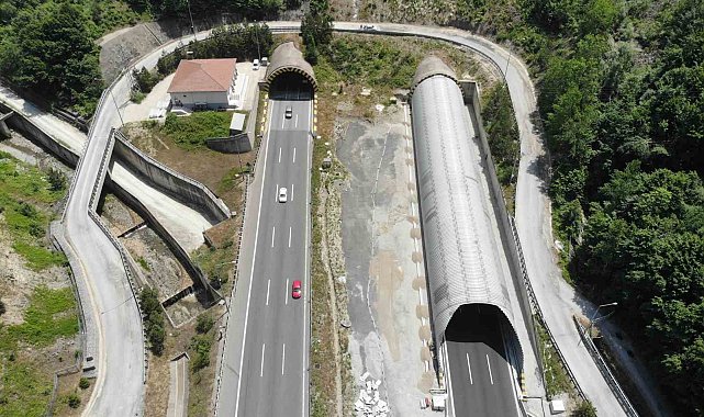 Bolu geçişinde trafik yoğun akıcı