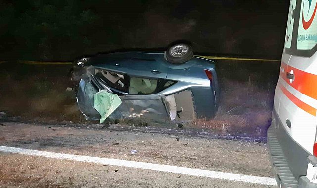 Bolu'da tır ile otomobil çarpıştı: 1 ölü