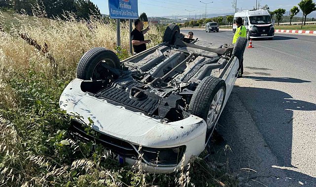 Bu araçtan burunları bile kanamadan çıktılar