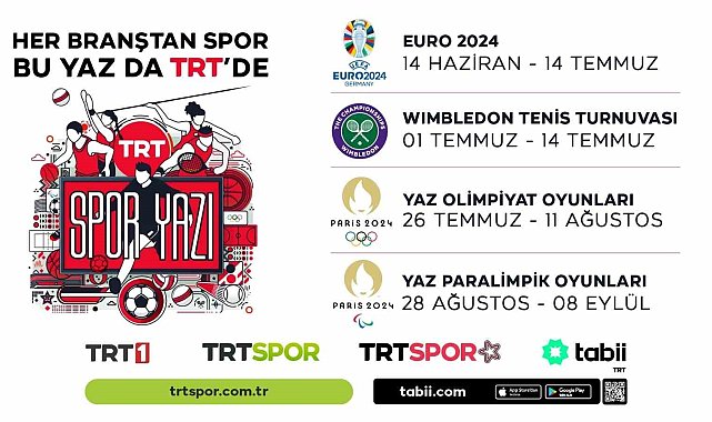 Bu Yaz "TRT Spor Yazı" olacak