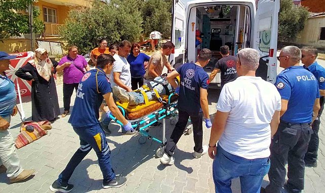 Buharkent'te trafik kazası: 1 yaralı