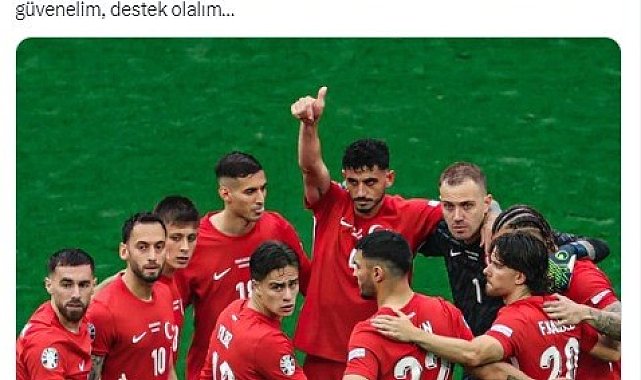 Burak Yılmaz'dan milli takıma destek