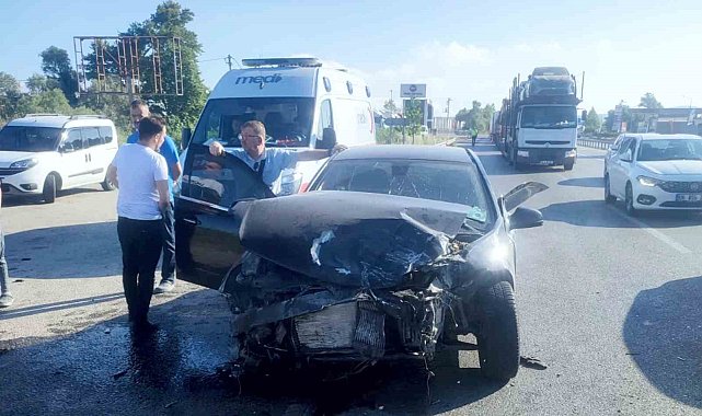 Bursa-Balıkesir karayolunda kaza: 5 yaralı