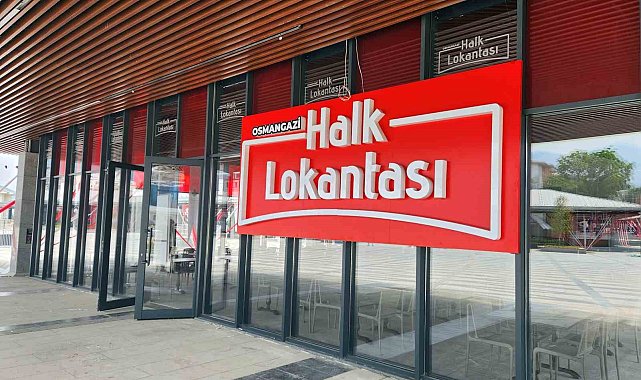 Bursa'nın ilk halk lokantası açılıyor