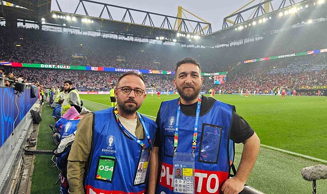 Bursalı gazeteciler EURO 2024'te
