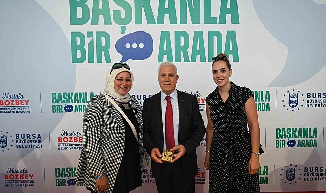 Bursalılar, Başkan Bozbey ile buluştu