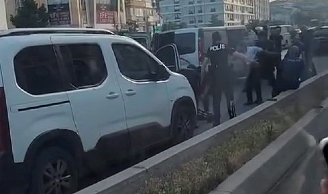 Büyükçekmece&#039;de film gibi hırsız polis kovalamacası kamerada