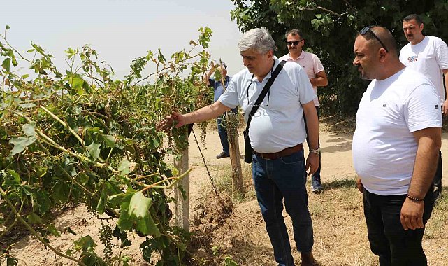 Büyükşehir Belediyesi ve Alaşehir Belediyesi afetzede vatandaşların yanında
