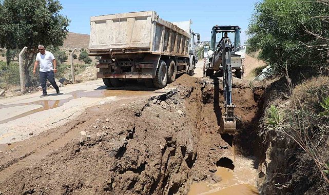 Büyükşehir, Bodrum'un içme suyu hatlarını değiştiriyor
