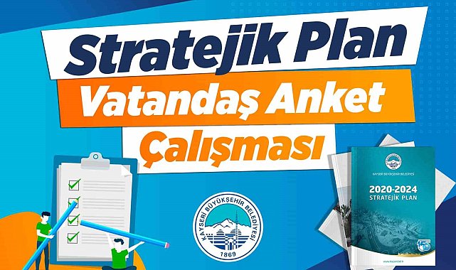 Büyükşehir'den 'şeffaf' atılım: "5 yıllık stratejik plan için vatandaş anketi"