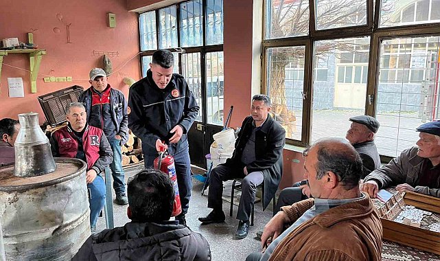 Büyükşehir'den kırsal mahallelerde yangın eğitimi