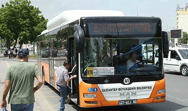 Büyükşehir'in ulaşım hizmetleri bayram dolayısıyla 5 gün boyunca ücretsiz