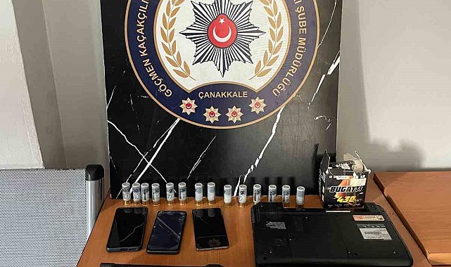 Çanakkale, İzmir ve Muğla'da kaçak göçmen operasyonu