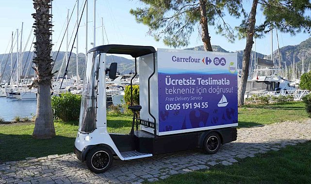 CarrefourSA, 'Mavi' ile denizdeki müşterilerine hizmet sunuyor