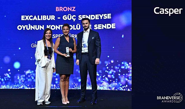 Casper, Brandverse Awards'te bronz ödülün sahibi oldu