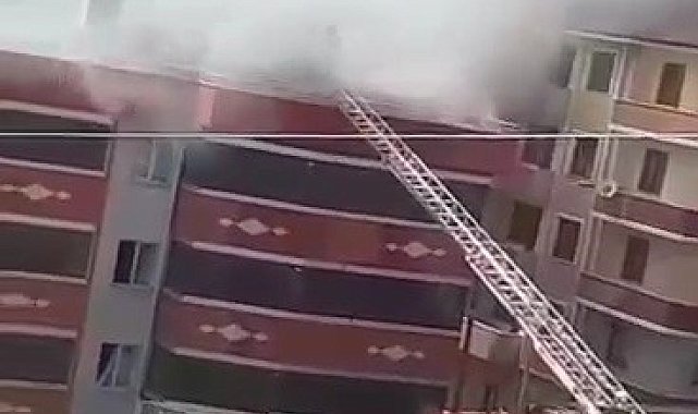 Çatı katında çıkan yangın söndürüldü